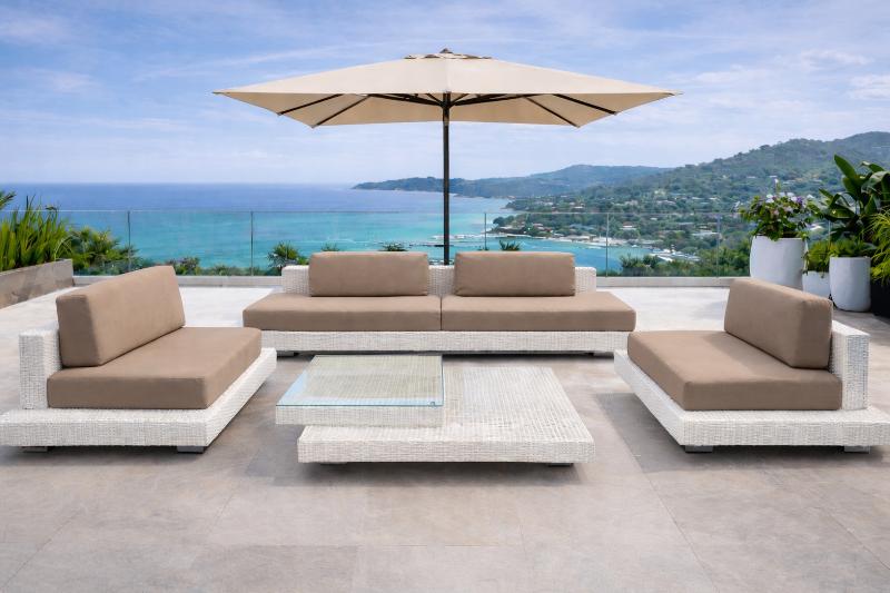 Mega royale trendy loungeset eenmalige aanbieding, Tuin en Terras, Ophalen of Verzenden, Nieuw