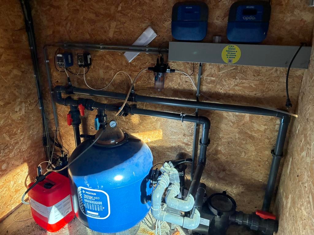 Zwembad installatie Pentair - Intellipool, Tuin en Terras, Ophalen, Gebruikt, Verwarming