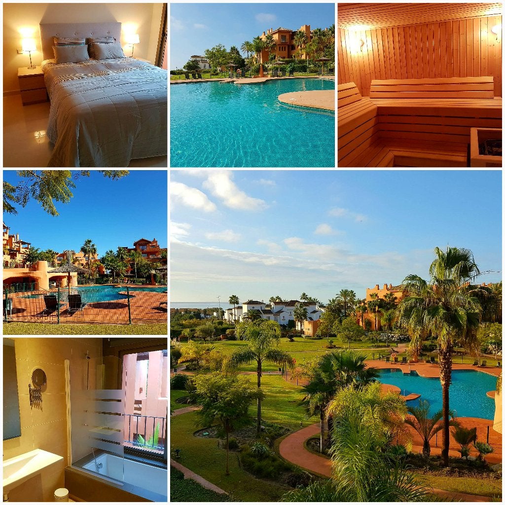 Comfortabele penthouse te huur ts. Marbella en Estepona., Wasmachine, Appartement, Costa del Sol, Aan zee