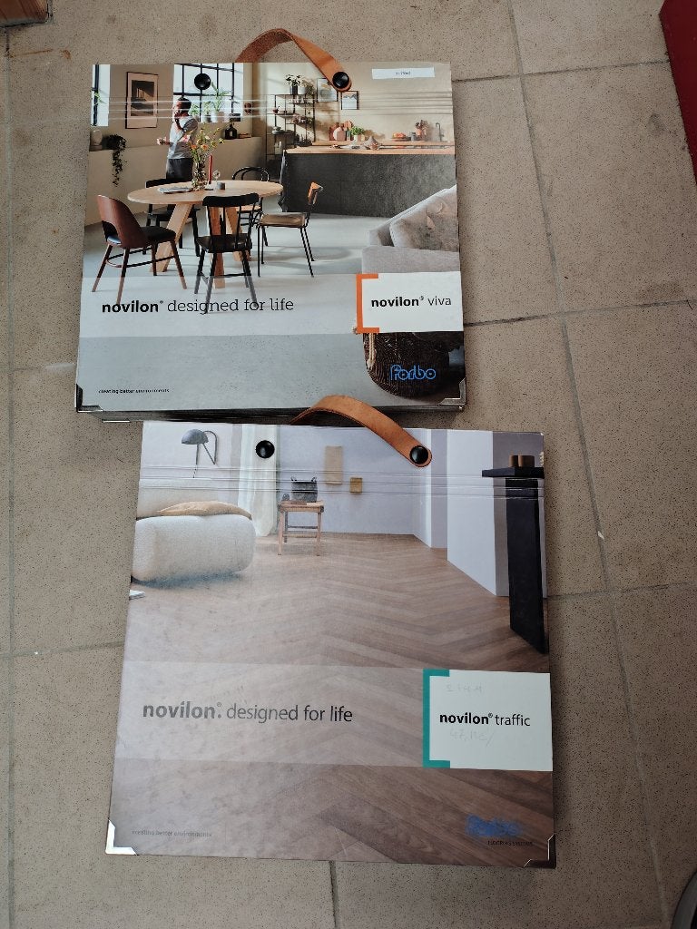 Forbo Novilon vinyl staalboek, Ophalen, Nieuw