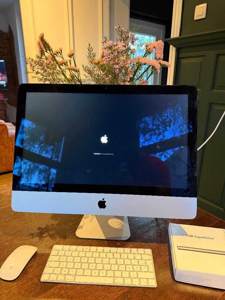 Apple iMac 2017 + toetsenbord + muis + SuperDrive, Computers en Software, Apple Desktops, Gebruikt, iMac, Ophalen
