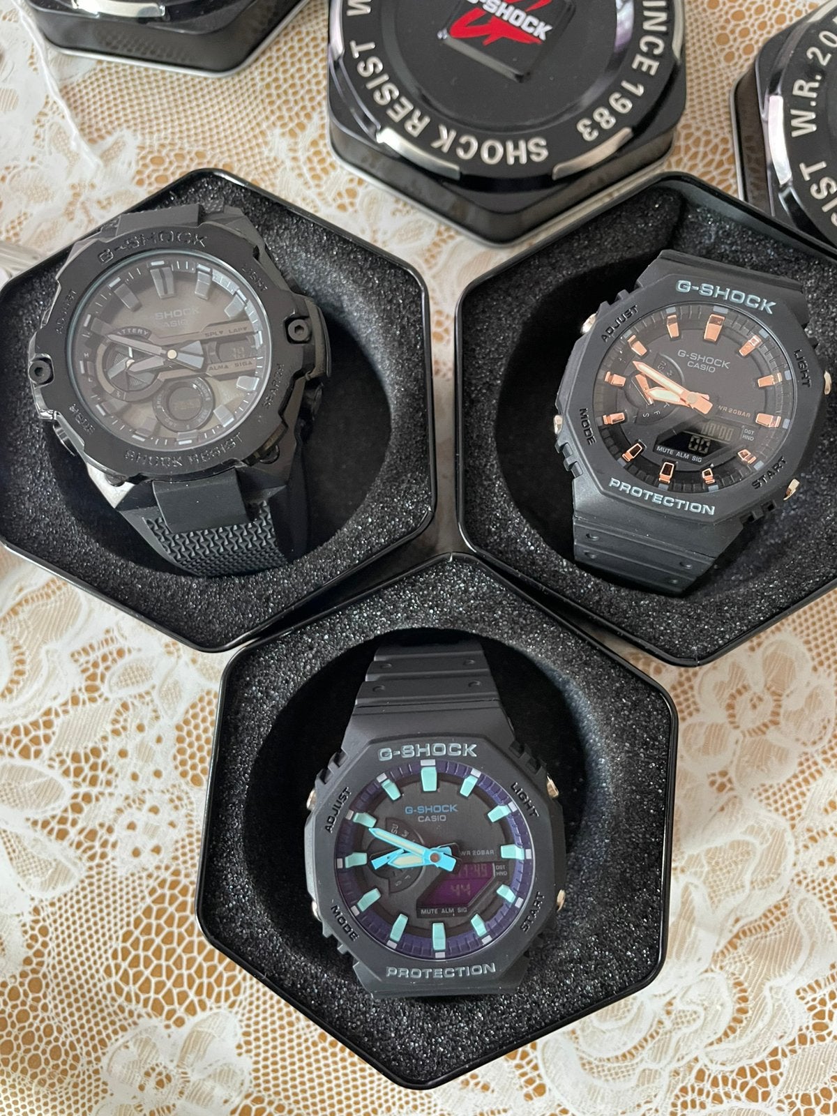 Montres G-Shock/Casioak (neuves), Envoi, Neuf, Argent, Casio
