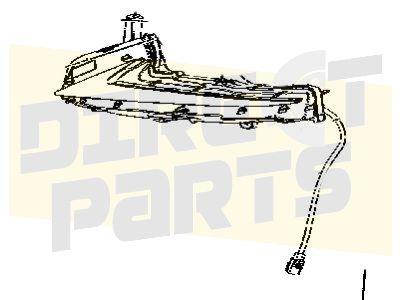 Lexus IS Koplamp dag rijlicht Rechts (LED)  Origineel  81610, Auto-onderdelen, -, Verzenden, -, Nieuw