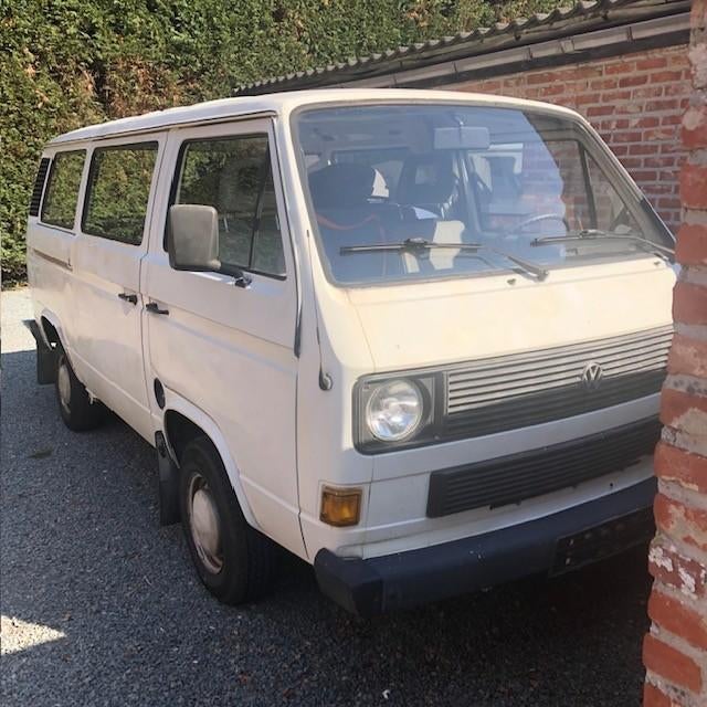 VW T 3     1988   BENZINE  8 PLAATSEN, Auto's, Particulier, Benzine, Te koop