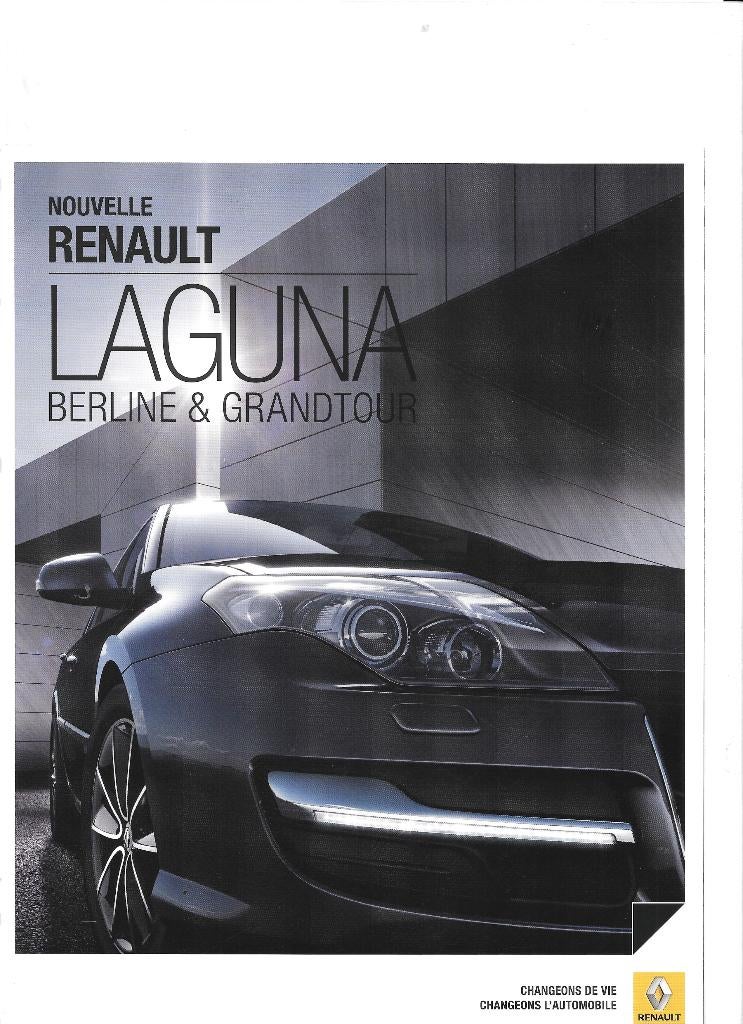 RENAULT LAGUNA 2014, Livres, Autos | Brochures & Magazines, Enlèvement ou Envoi, Comme neuf, Renault