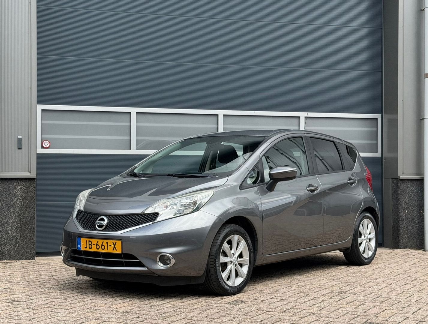 Nissan Note 1.2 DIG-S Connect Edition bj.2016 Navi|Cc|Clima|, Auto's, Nissan, 99 g/km, Handgeschakeld, Grijs, Start-stop-systeem