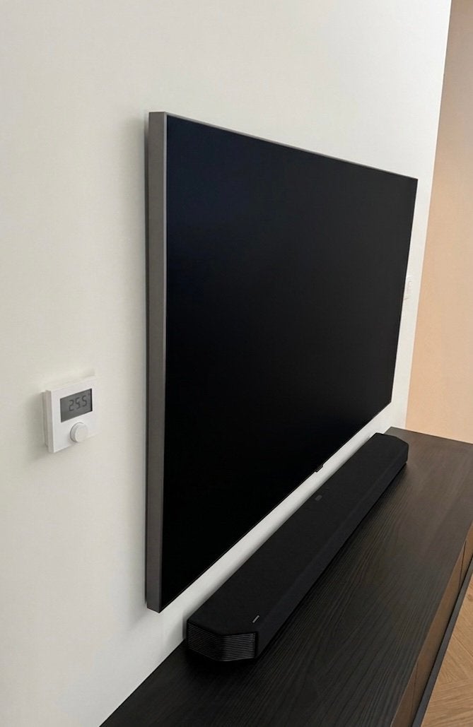 Samsung 65" Qled + Sounbar, Ophalen, QLED, Zo goed als nieuw, Samsung