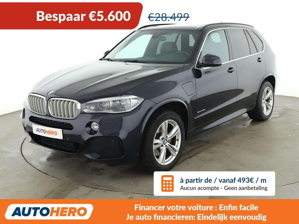 BMW X5 xDrive 40e (bj 2016, automaat), Auto's, Automaat, Gebruikt, Leder, Hybride Elektrisch/Benzine