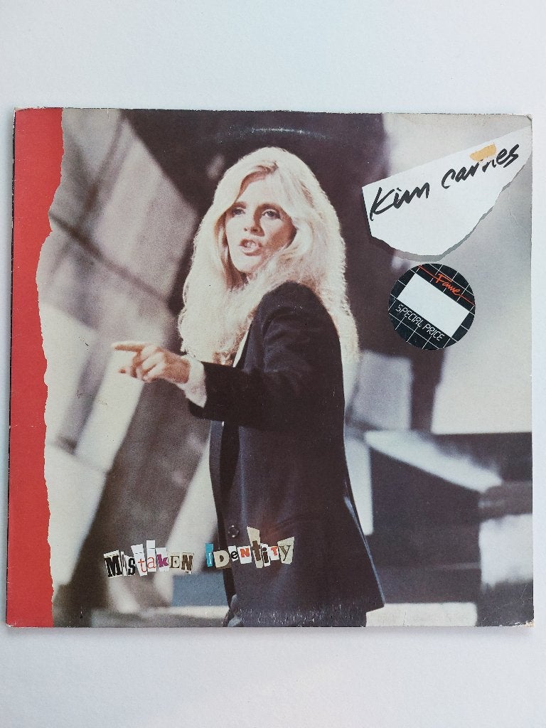Kim Carnes - Mistaken Indentity (1981 - Rock/Pop), LP, Gebruikt, Ophalen of Verzenden, 12 inch