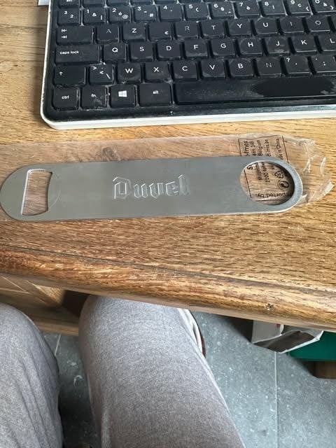 duvel opener metaaal in blister, Ophalen, Nieuw, Flesopener, Duvel