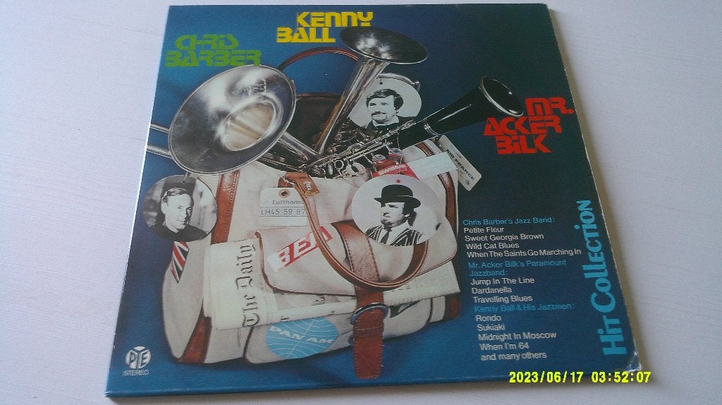 Chris Barber, Kenny Ball, Mr.Acker Bilk –Hit collection 2 LP, LP, Gebruikt, Ophalen of Verzenden, Dubbel-LP