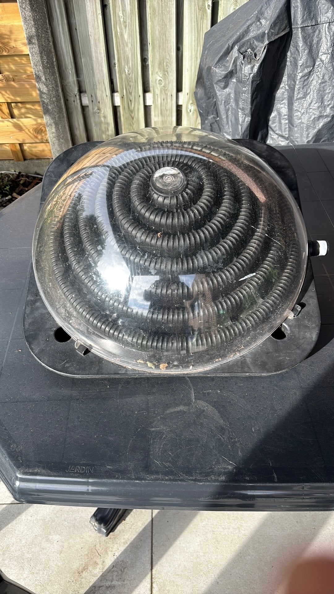 Zonnecollector voor zwembad, Tuin en Terras, Ophalen, Gebruikt