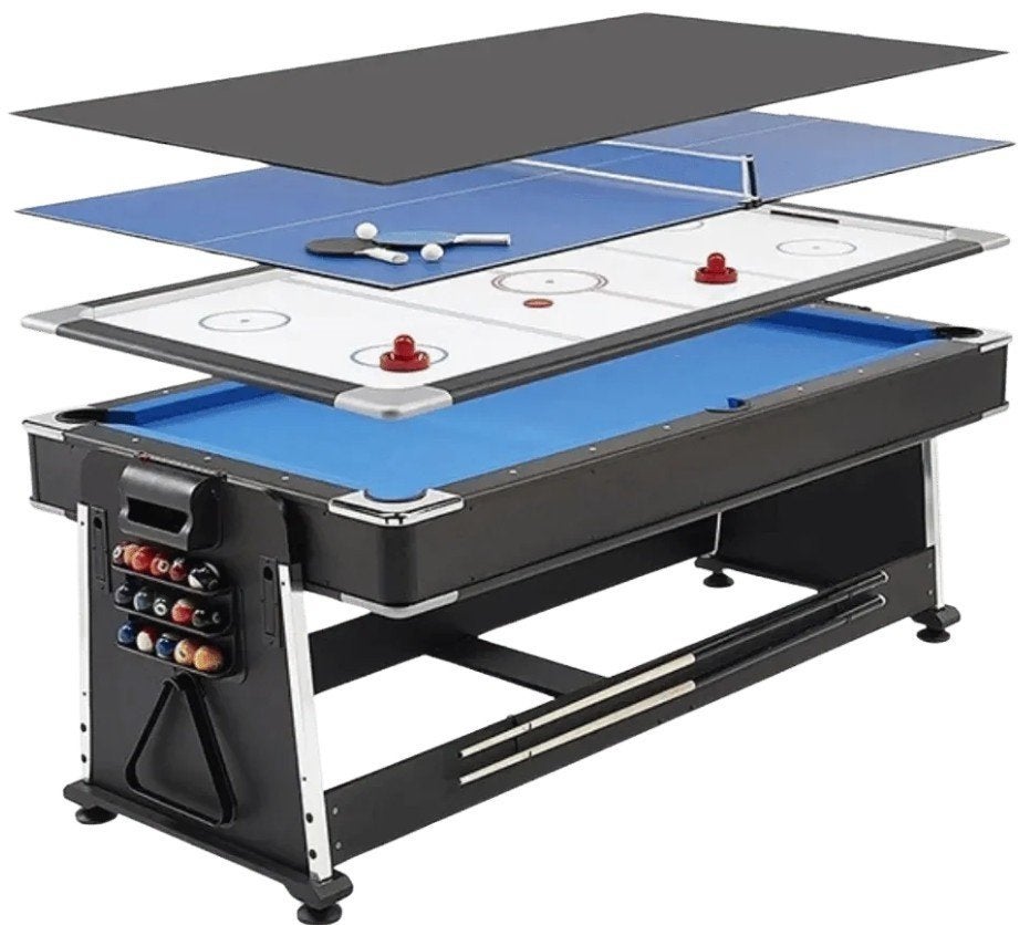 Table multi jeux - Billard / Air Hockey / Ping Pong, Enlèvement, Neuf