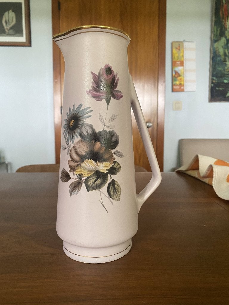 Vaas Flora Gouda Beatrix, Antiek en Kunst, Ophalen of Verzenden