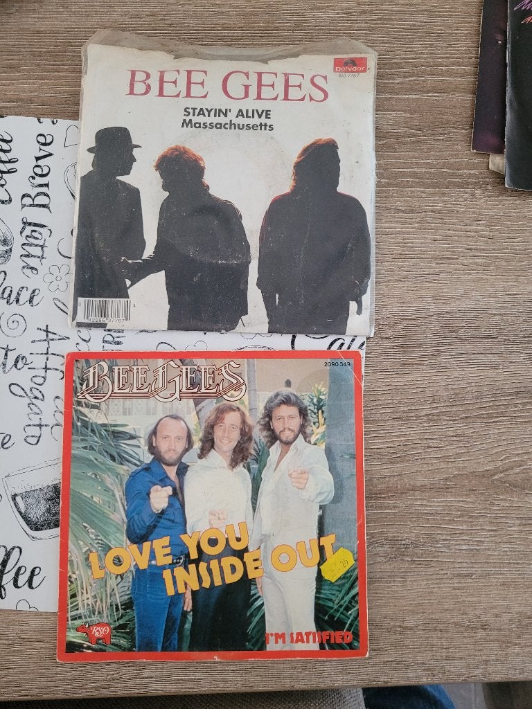 2 singles bee gees, Cd's en Dvd's, Ophalen
