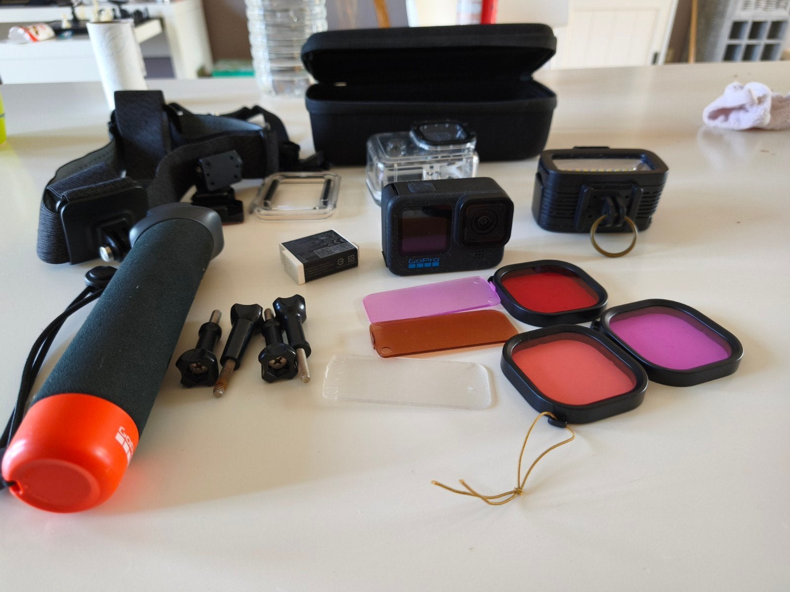 Go pro Hero 12 + accessoires, Ophalen of Verzenden