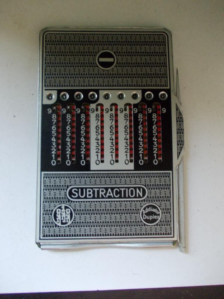 Duplex Addiator rekenmachine, Diversen, Ophalen of Verzenden, Zo goed als nieuw