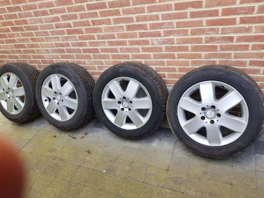 Zomerbanden op originele velgen W639 Mercedes Vito/Viano, Ophalen, Velg(en), 17 inch, Bestelwagen