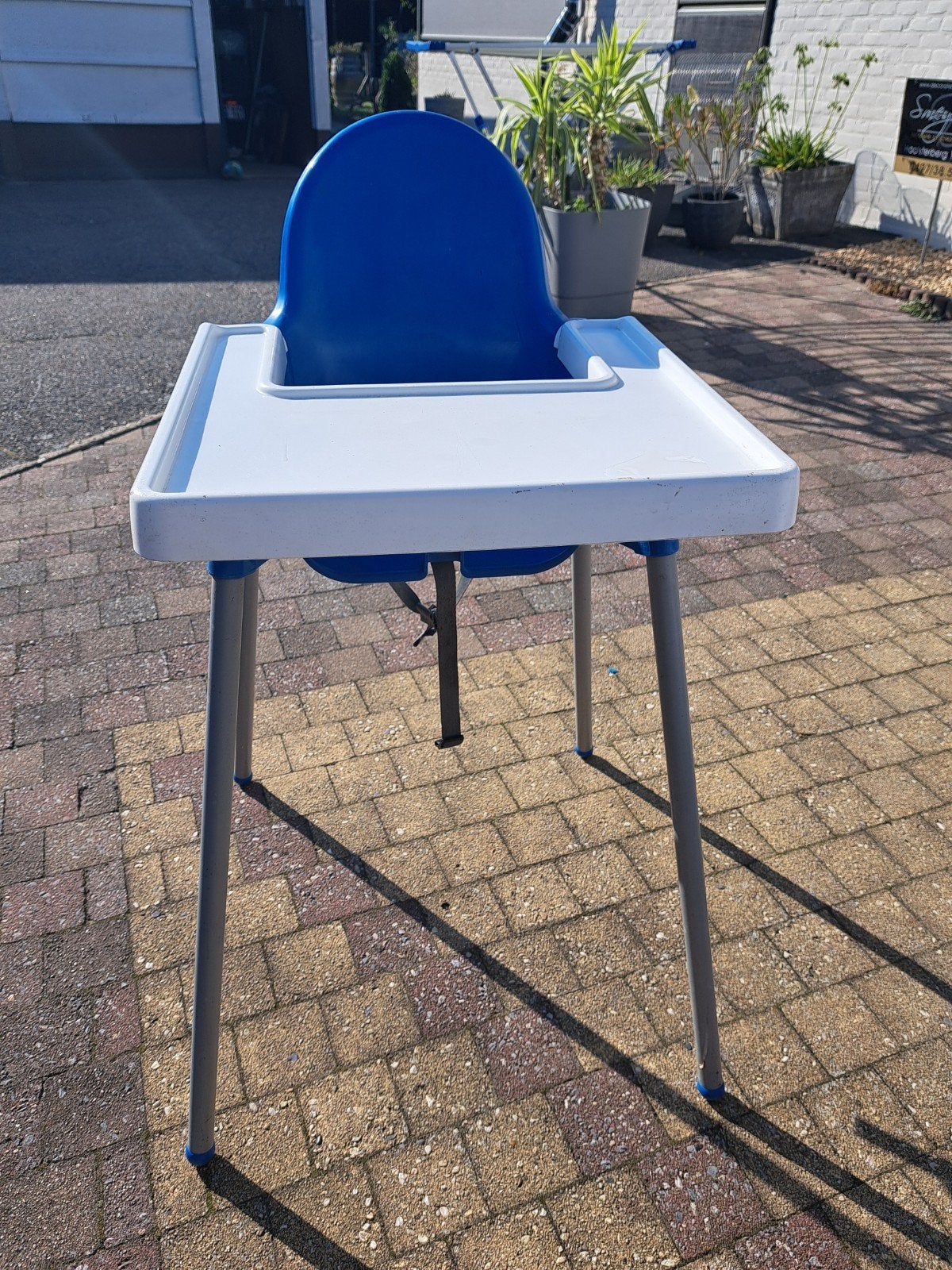 eetstoel ikea, Ophalen