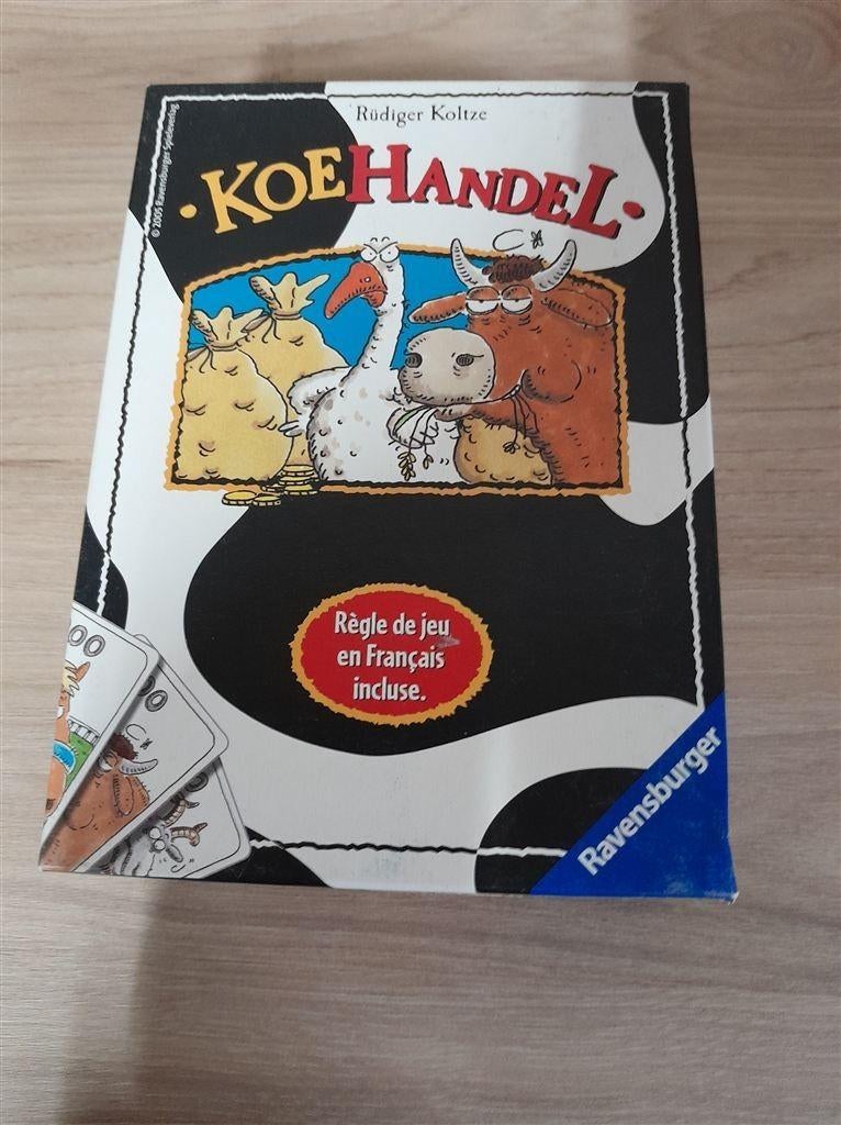 Koehandel - kaartspel - s4019, Hobby en Vrije tijd, Verzenden, Zo goed als nieuw