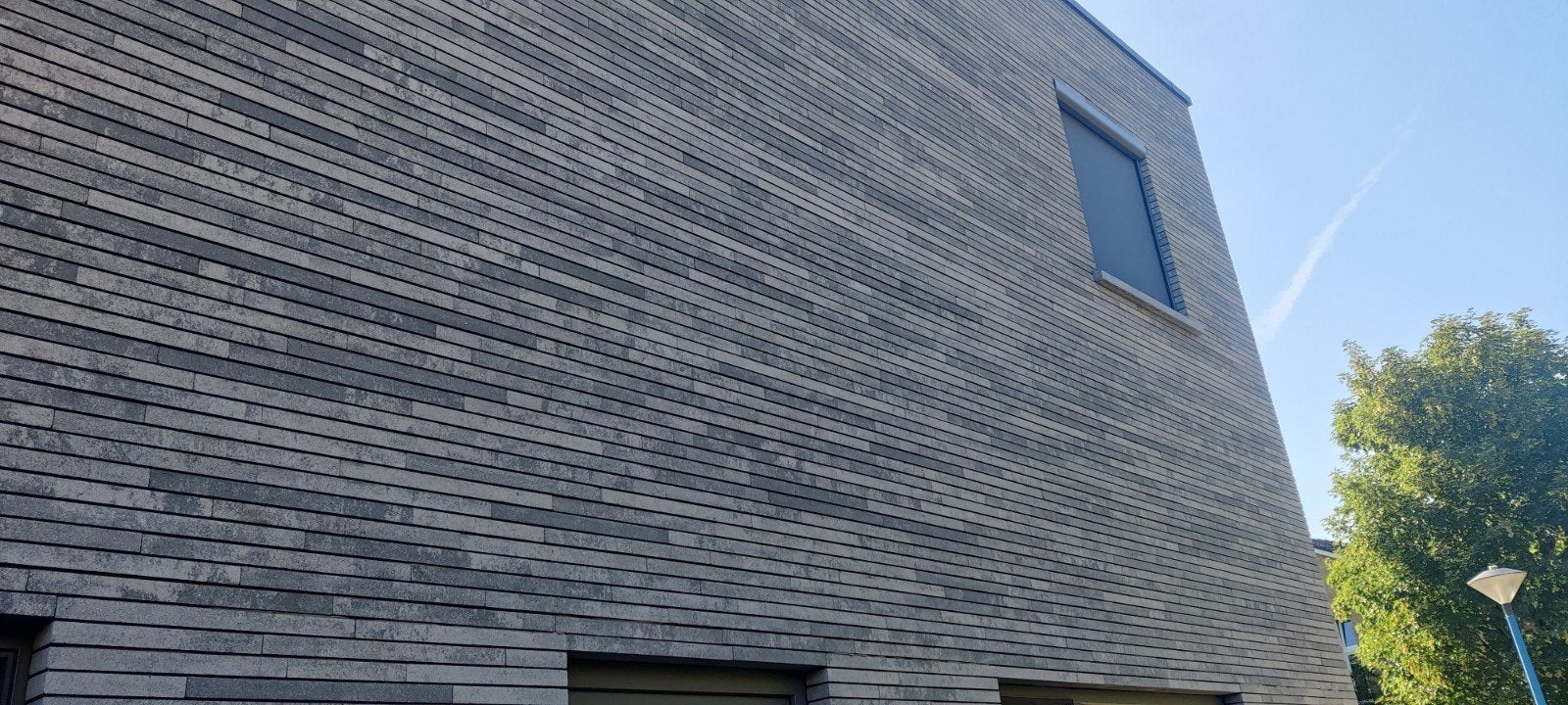 Geostylistix shaded light grey 380 stenen +/- 11,4m2, Doe-het-zelf en Bouw, Metselstenen, Nieuw, Ophalen