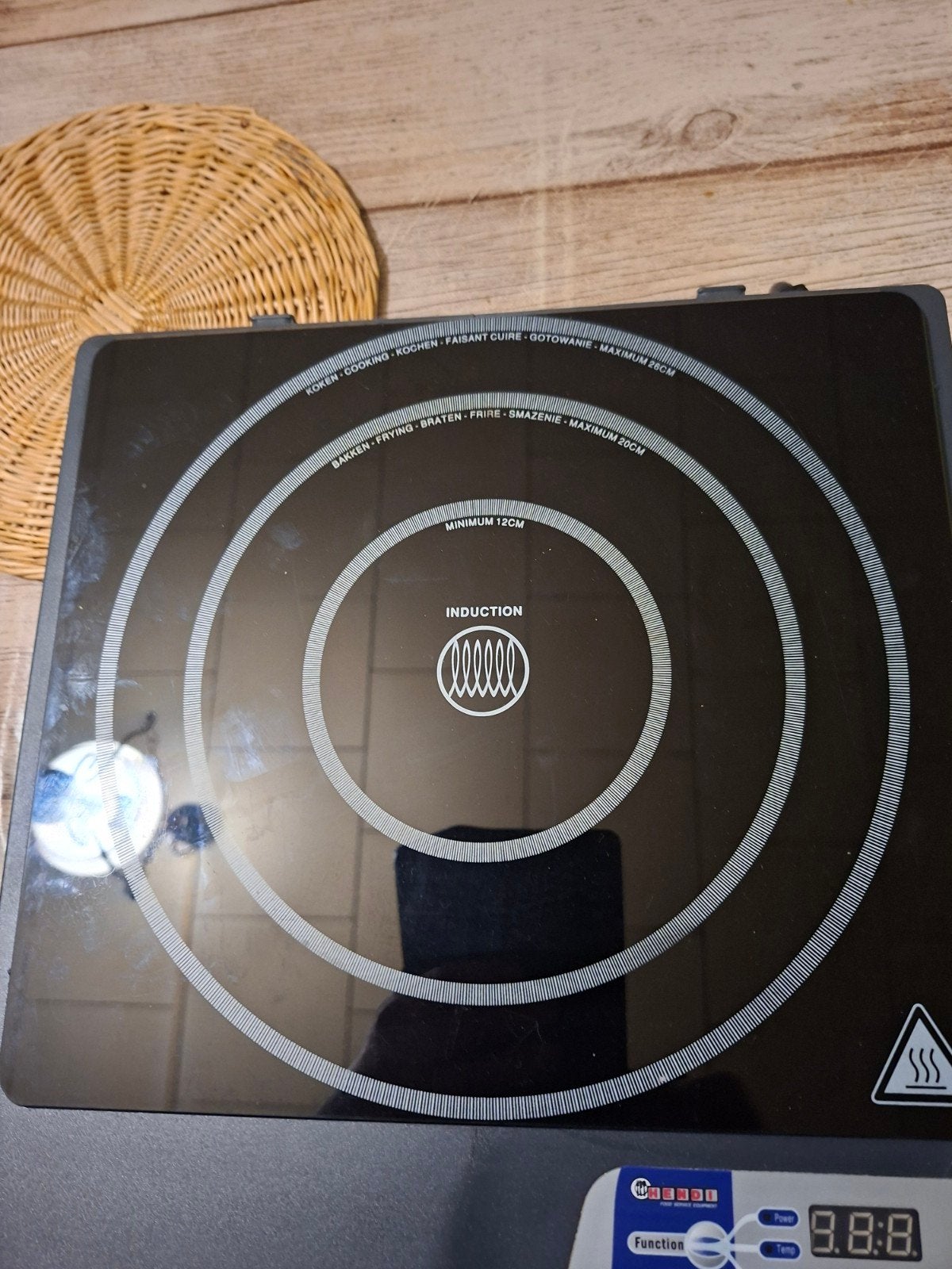 plaque induction, Elektronische apparatuur, Ophalen, Zo goed als nieuw, Vrijstaand, Inductie