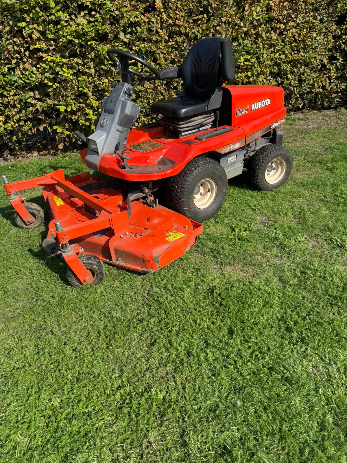 Zitmaaier Kubota, Ophalen, Gebruikt