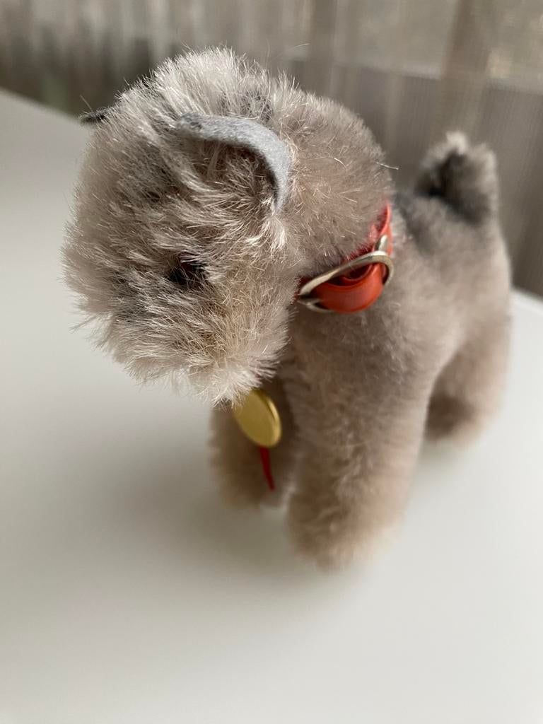 Vintage Terriër (Hermann Teddy Original), Antiek en Kunst, Ophalen of Verzenden
