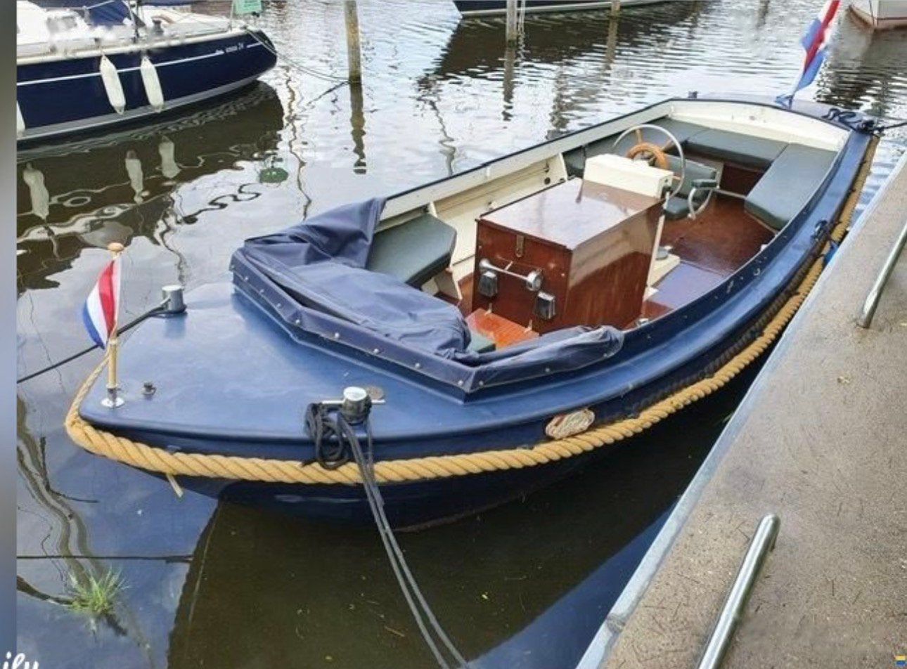 Tukkersvlet 660 uit 1980 2cil volvo penta 20pk staal sloep, Watersport en Boten, Sloepen, Gebruikt, Staal, Binnenboordmotor, Diesel