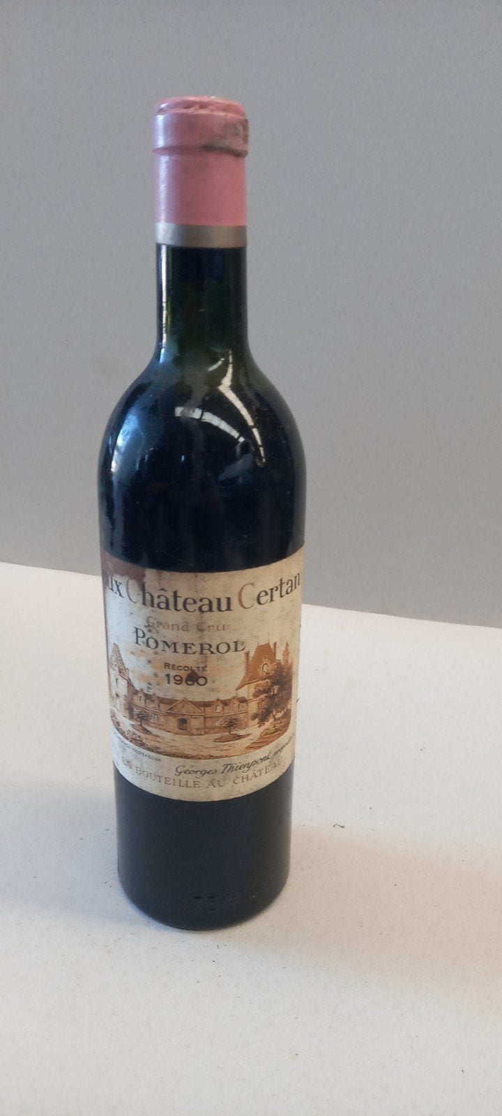 Vieux chateau Certan Pomerol diverse jaren, Ophalen
