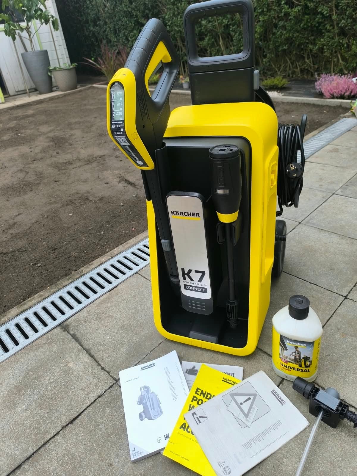 Karcher k7 confort premium connect, Ophalen