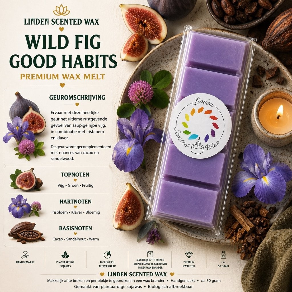 Parfum Waxmelts WILD FIG Good Habits, parfum Waxmelt Rituals, Enlèvement ou Envoi, Autres marques, Bougie, Cire