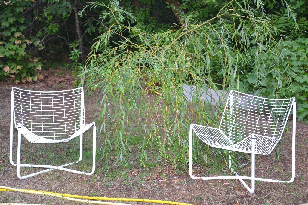 Skalboda Jarpen vintage stoelen, Tuin en Terras, Ophalen, Gebruikt, Metaal