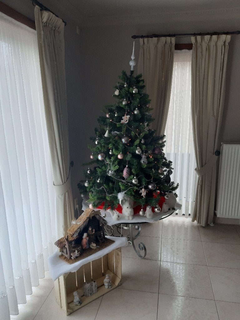 Kunstkerstboom 150 cm hoog, Ophalen