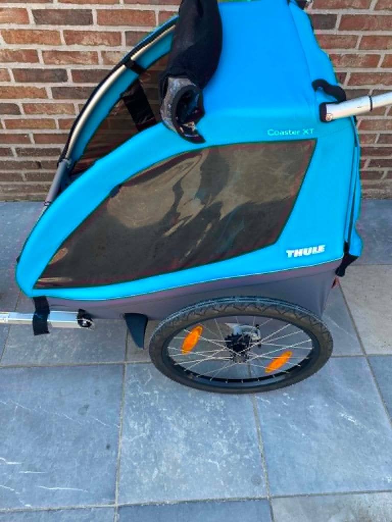 Thule coaster xt, Fietsen en Brommers, Ophalen, Opvouwbaar, Zo goed als nieuw, Thule