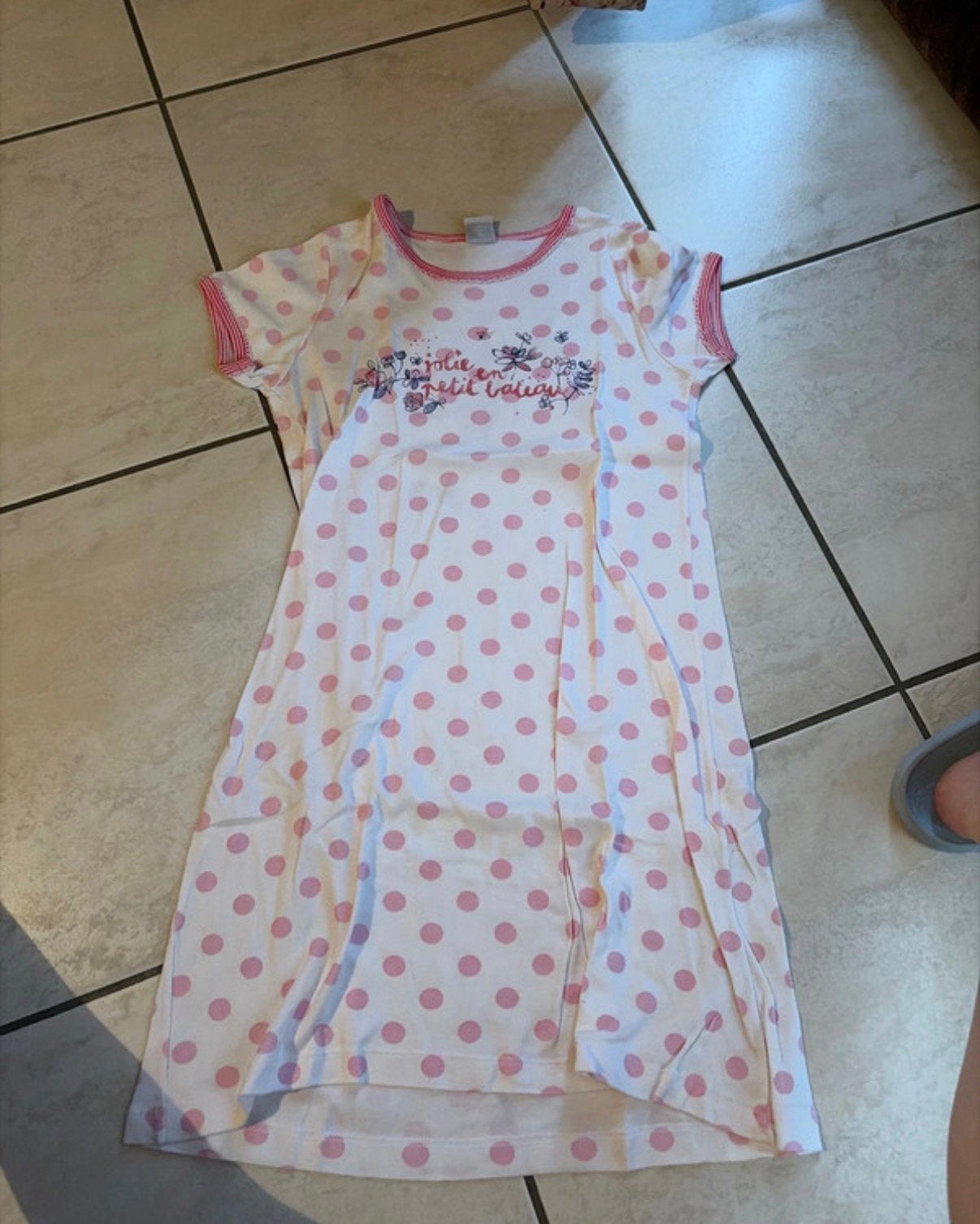 Petit bateau ~ slaapkeedje meisjes, Kinderen en Baby's, Kinderkleding | Maat 128, Verzenden, Zo goed als nieuw, Meisje, Nacht- of Onderkleding