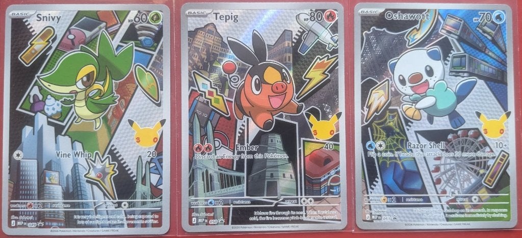 Pokemon first partner series 2 gen 5 Unova, Ophalen of Verzenden, Nieuw, Meerdere kaarten, Foil