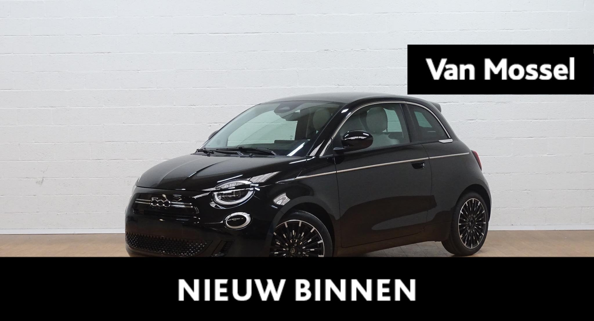 Fiat 500 1.0 Hybrid LA PRIMA, Autos, Achat, Entreprise, Boîte manuelle, Noir