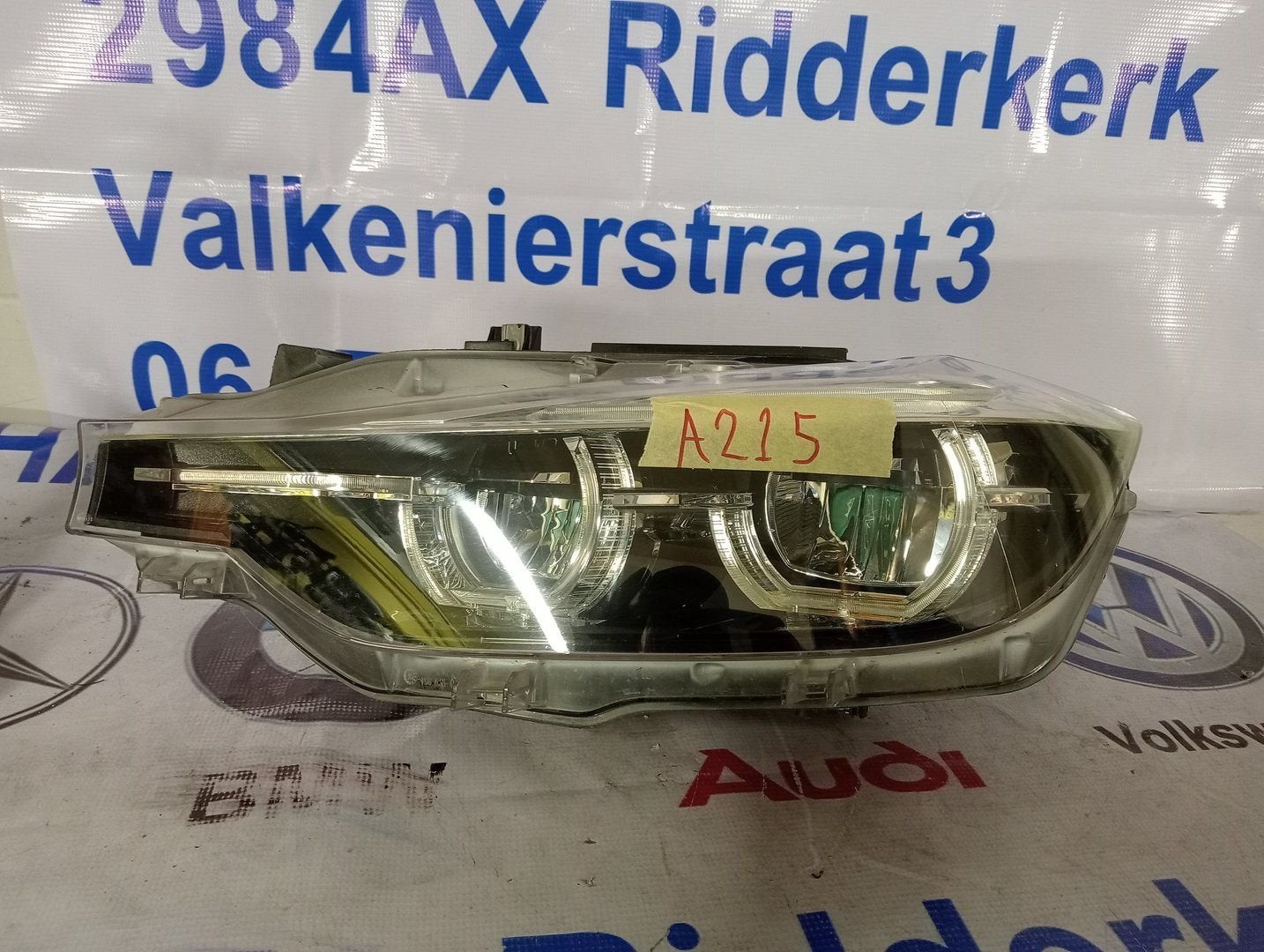 Koplamp BMW 3 Serie F30 F31 LCI Voll LED Links, Gebruikt, -, -, Ophalen of Verzenden