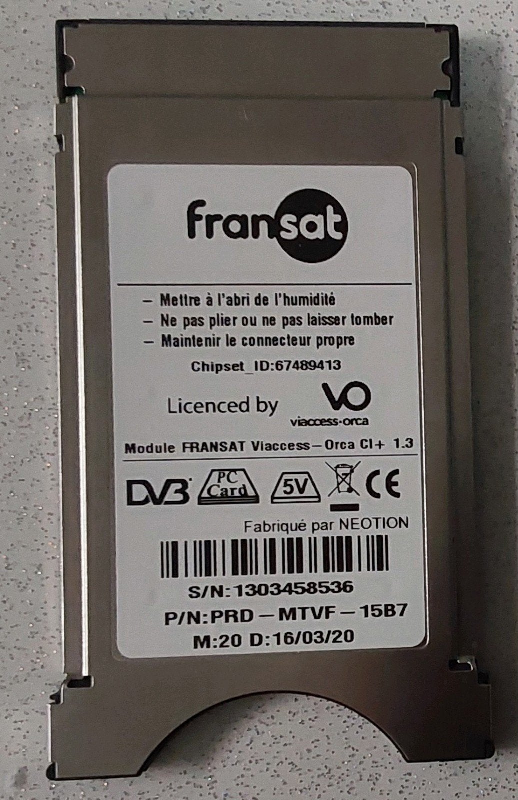 Adaptateur pour Carte France Sat, Ophalen of Verzenden