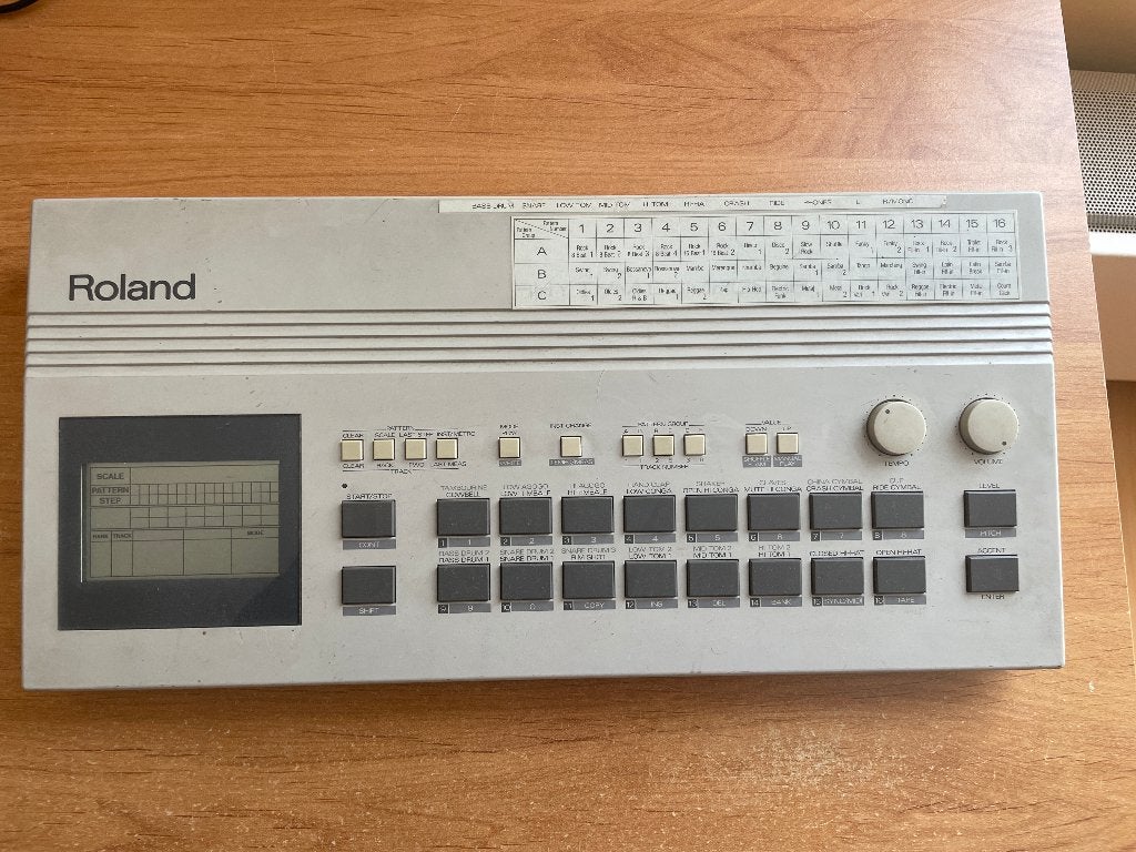 Roland drumcomputer TR-626, Muziek en Instrumenten, Ophalen of Verzenden, Gebruikt, Roland
