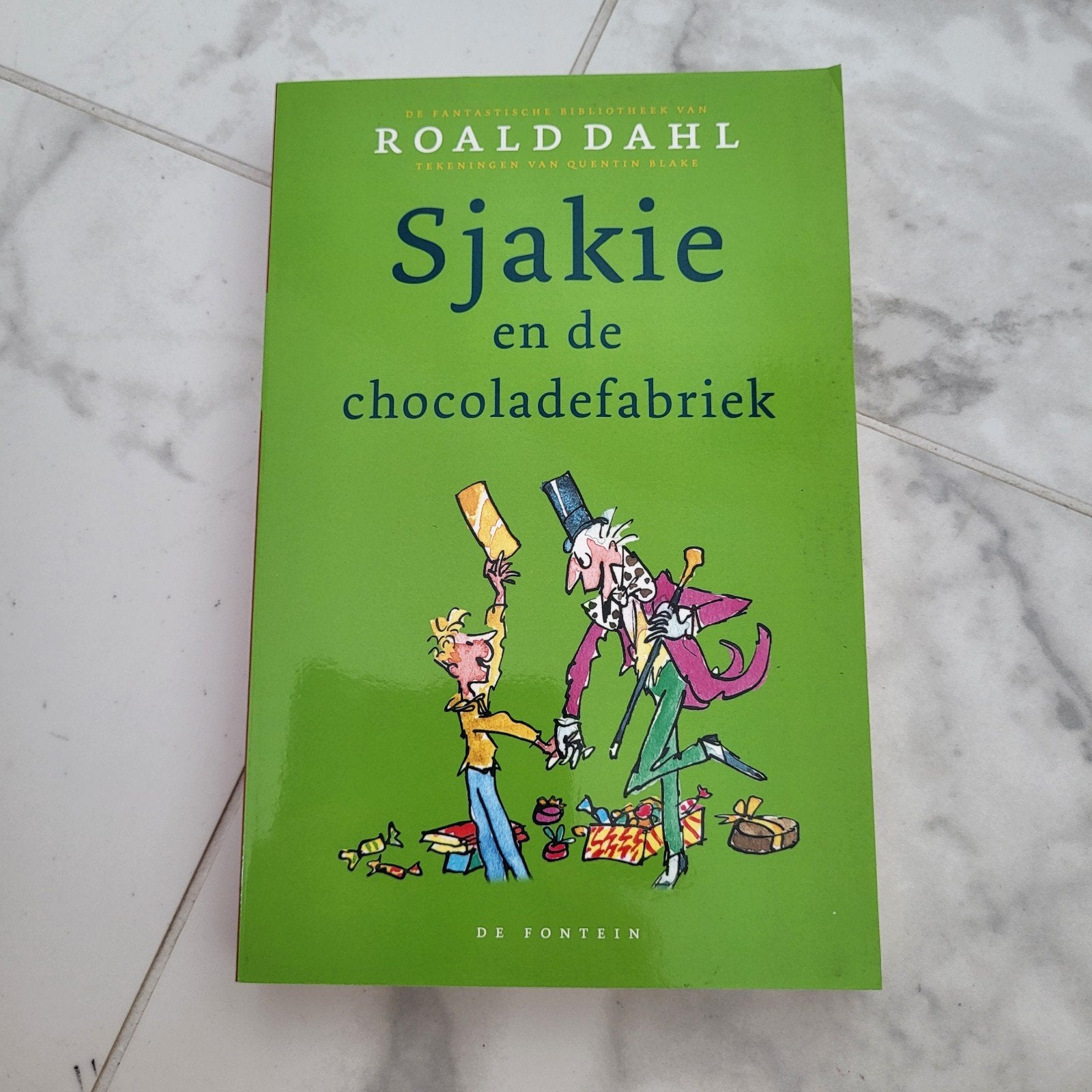 Roald Dahl - Sjakie en de chocoladefabriek, Boeken, Ophalen of Verzenden, Roald Dahl