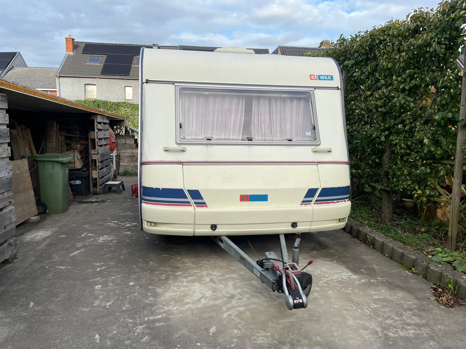 Luxe Ci WILk caravan met elec. mover met afstandsbediening, Caravanes & Camping, Caravanes, Particulier, Mover, Wilk