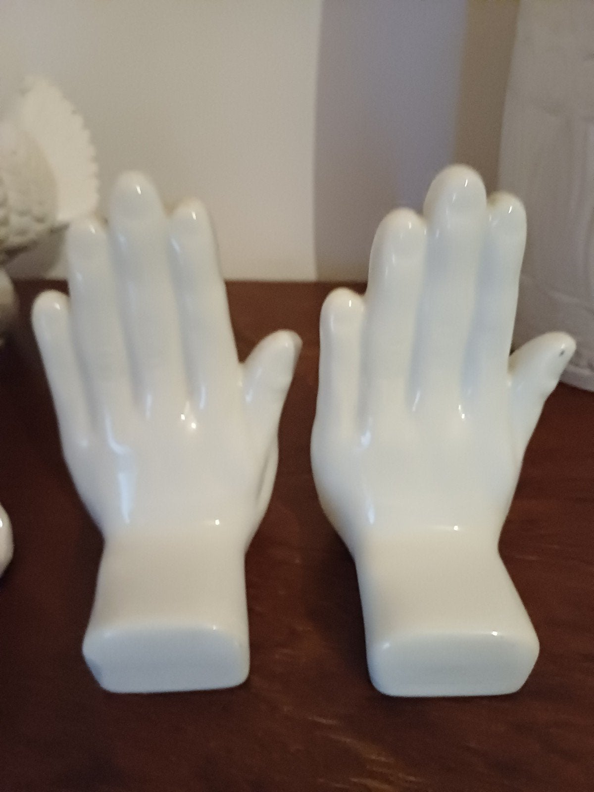 Verzameling vintage keramiek en religieuze kunstobjecten., Ophalen, Zo goed als nieuw, Wit, Overige materialen
