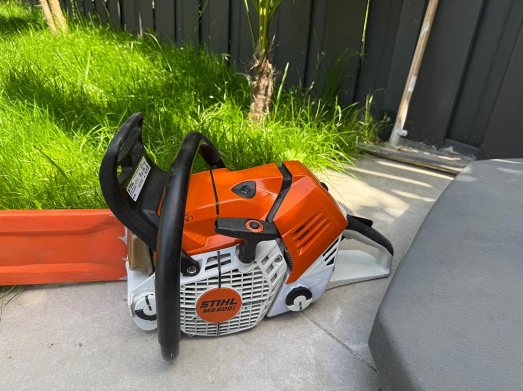 Tronçonneuse STIHL MS 500 de 2024 comme Neuf, Jardin & Terrasse, Outils à main, Enlèvement, Comme neuf
