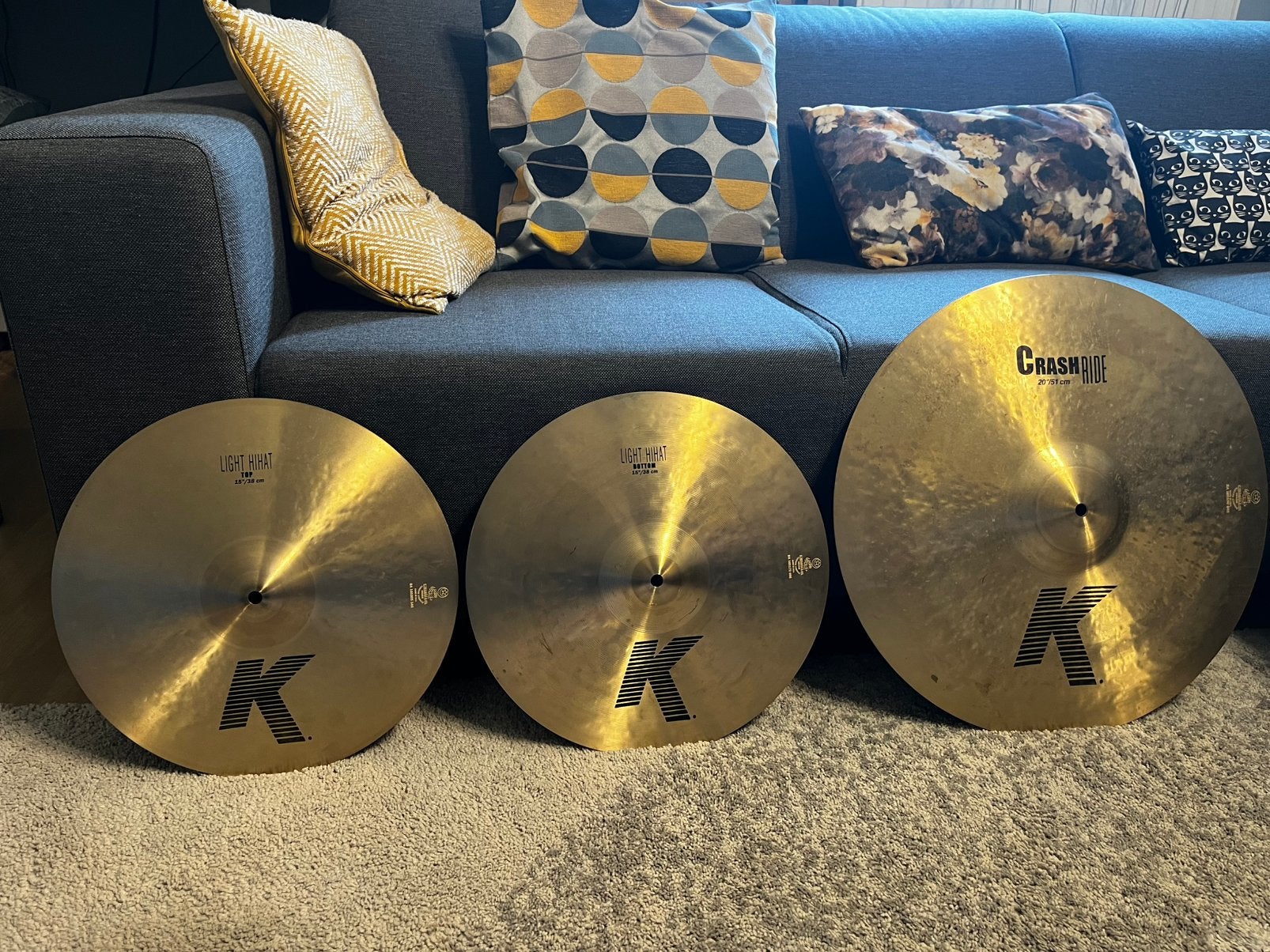 Cymbalen Zildjian K + Masterwork + Paiste, Muziek en Instrumenten, Ophalen, Zo goed als nieuw