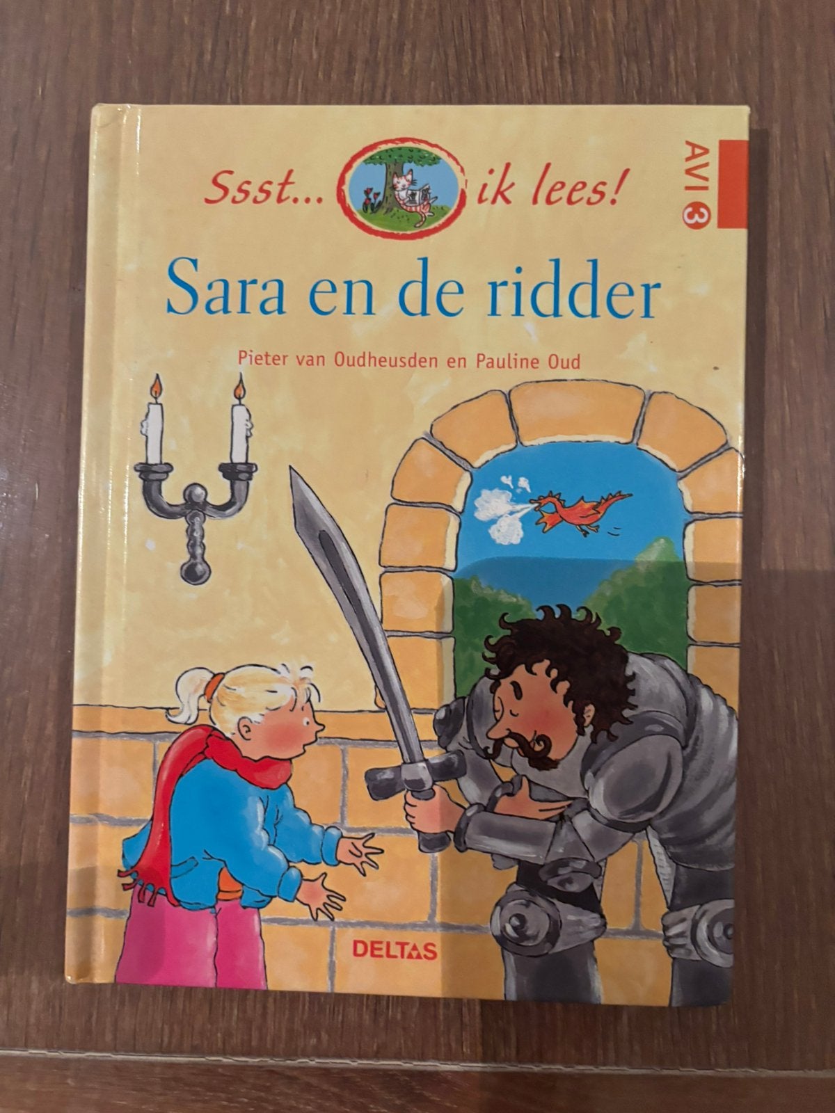 Leesboek avi 3 Pieter van Oudheusden - Sara en de ridder, Ophalen of Verzenden, Pieter van Oudheusden