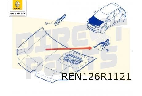 Renault R4 EV (6/25-) Charnière de capot gauche d'origine !, Autos : Pièces & Accessoires, Neuf, -, Renault, -