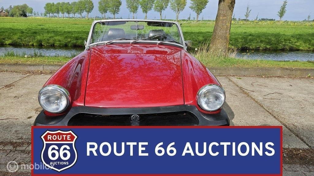 MG Midget | 1978 | Route 66 Auctions, Autos, Achat, Entreprise, Boîte manuelle, Autre carrosserie