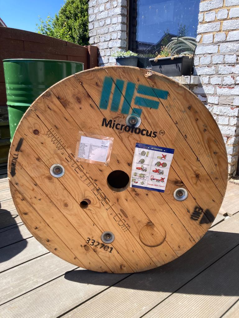 Microfocus glasvezelkabel 6000m op haspel, Ophalen, Nieuw, Kabel of Snoer